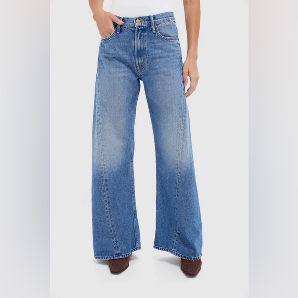 NWT MOTHER Flare Jeans in Classic Blue